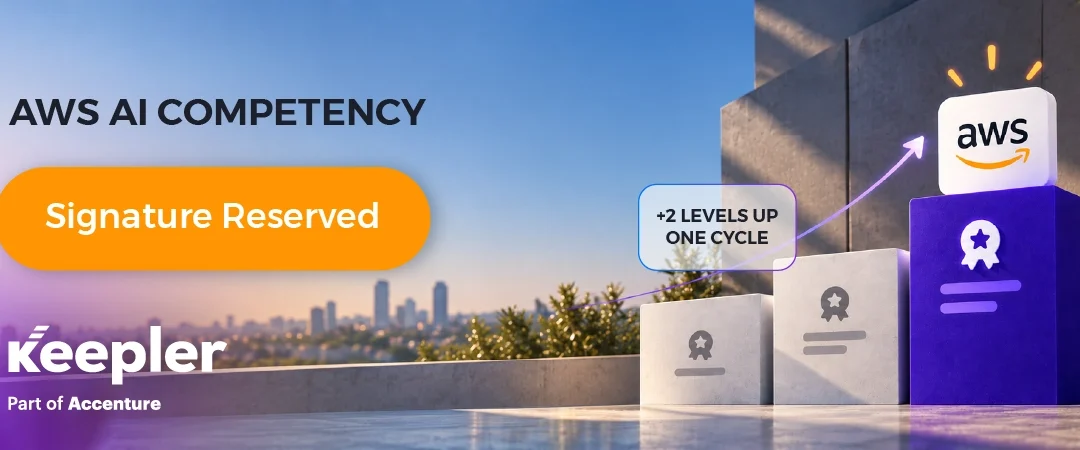 Keepler alcanza el nivel máximo de AWS AI Competency: Signature Reserved